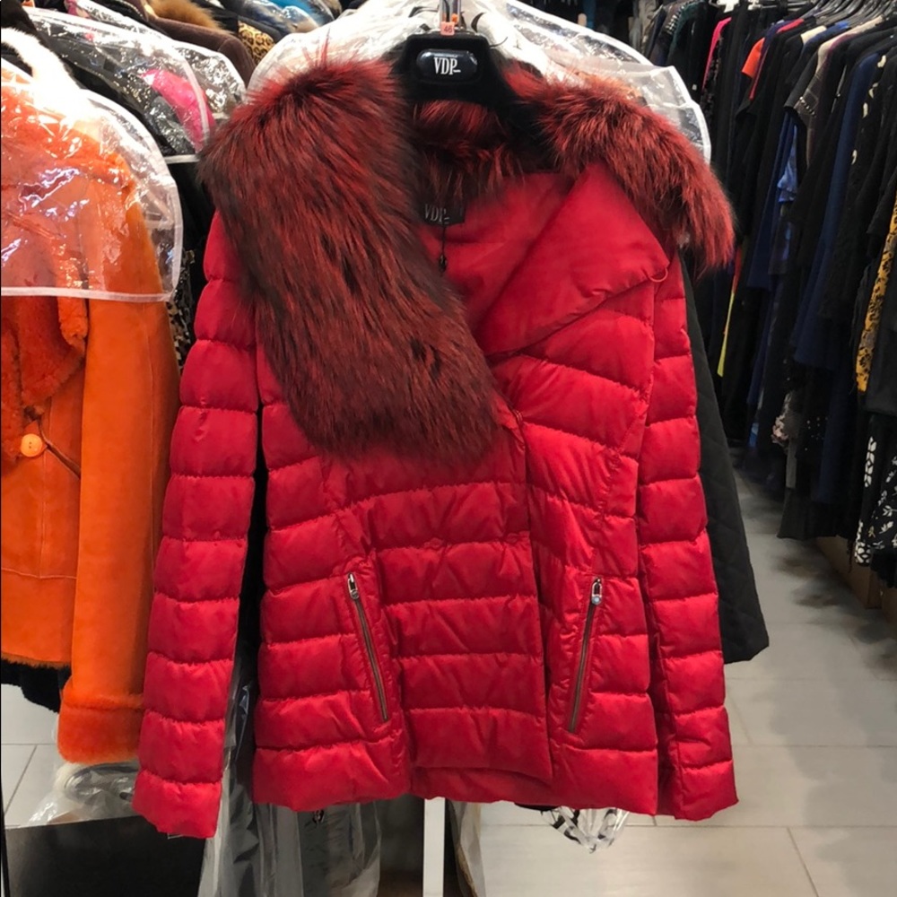 VDP Down Jacket w/ Fur